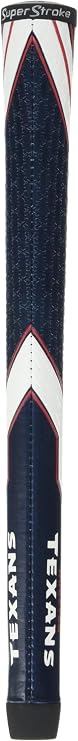 SuperStroke NFL Golf Putter Grip, San Francisco 49ers (Mid Slim 2.0), Cross-Traction Surface Texture and Oversized Profile, Even Grip Pressure for a More Consistent Stroke, Non-Slip Grip