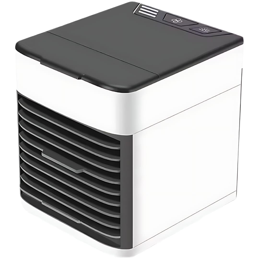 S One Discounts Limited White Mini Air Cooler Fan Portable Conditioner Humidifier Purifier Usb Room Cooling