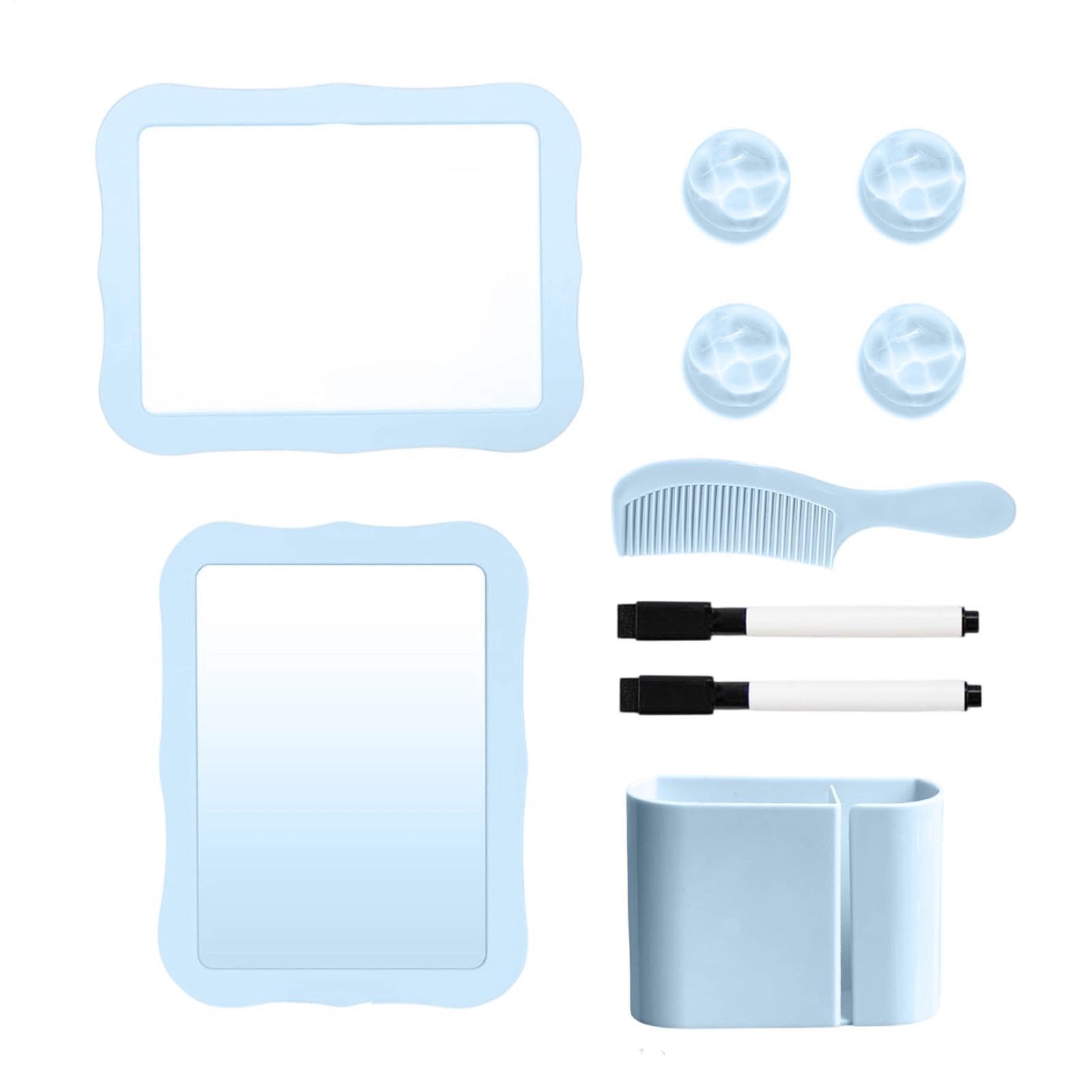 Aesthetic Girls Locker Accessories Kit Magnetic Easy Install Set