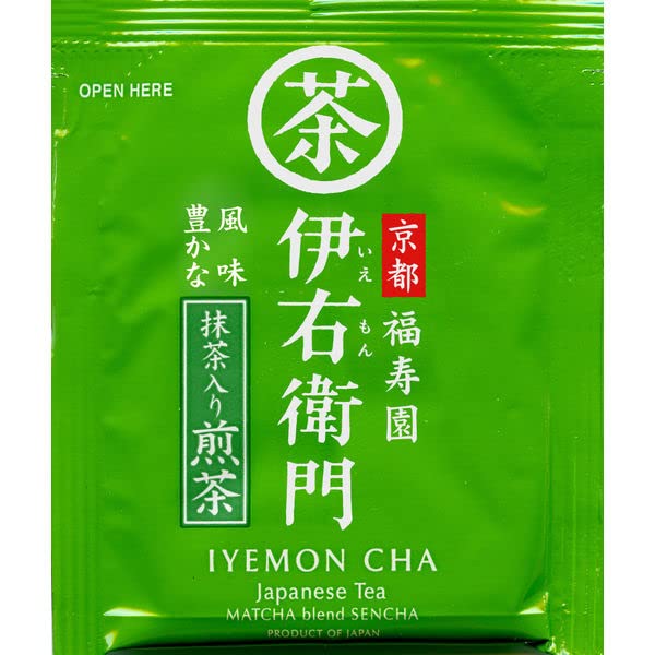 Té en saquitos Iyemon Cha Matcha Blend Sencha Pack 3 miniatura 7