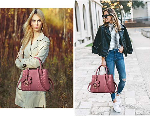 Image of Purses and Handbags for Women Fashion Ladies PU Leather Top Handle Satchel Shoulder Tote Bags