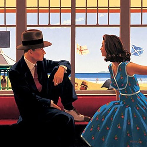 Edith and the Kingpin by Jack Vettriano - Open Edition Art Print