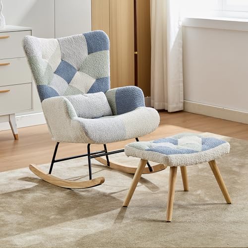 Kebnor Sillón balancín relax con reposapiés