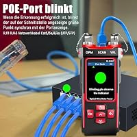 Netzwerk-Kabeltester mit optischem Leistungsmesser für RJ45,RJ11,CAT5,CAT6 – Ansicht 7