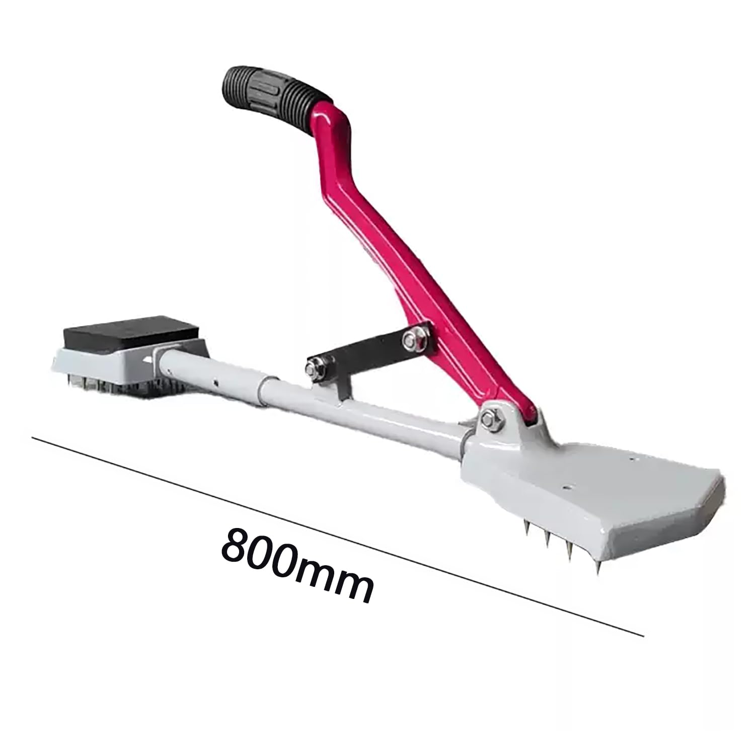 Outil de civière de tapis avec triple prise en main et 20 aiguilles en acier trempé pour installation de tapis DIY