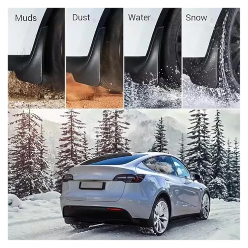 Guardabarros traseros para CRV 2024 y 2025 impermeables: accesorios de protección contra barro 2