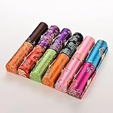 6goodeals Lipstick Case Multi-Set Silky Satin Fabric Cosmetic Case with Mirror, Various Design (12)
