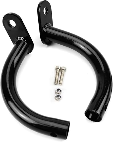 Bolsas de Sillín Juego de Soportes Eliminador de Guardabarros Compatible con Harley Davidson Touring Electra Glide FLHT 1997-2008 (Negro)