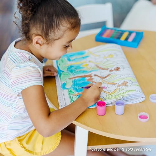Melissa & Doug Jumbo 50-Page Kids' Coloring Pad - Horses, Hearts, Flowers, and More - FSC Certified - image 5