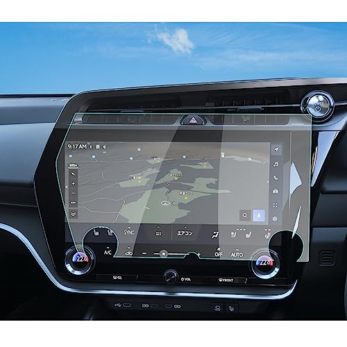 【RUIYA】強化ガラス 2023新型レクサス RZ 5代目 ALA10/ALH10 ナビ フィルム 14インチ 液晶保護フィルム 汚れ防止 キズ防止 9H硬度 飛散防止 高感度 衝撃吸収 指紋防止 ラウンドエッジ加工 簡単貼り付け レクサスRZ 5代目フ
