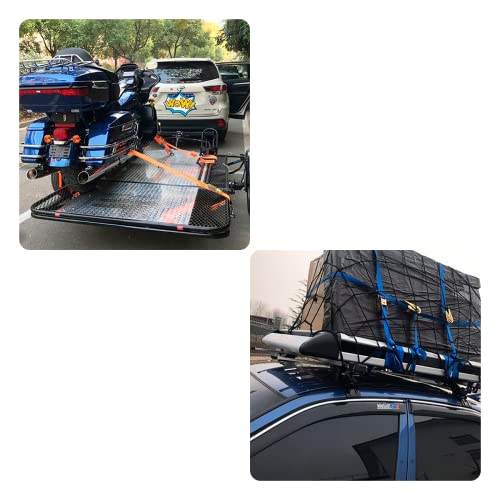 Cinta Com Catraca Para Amarração E Transporte De Carga Prendedor Fixador De Cargas De 4,5 Metros Bar