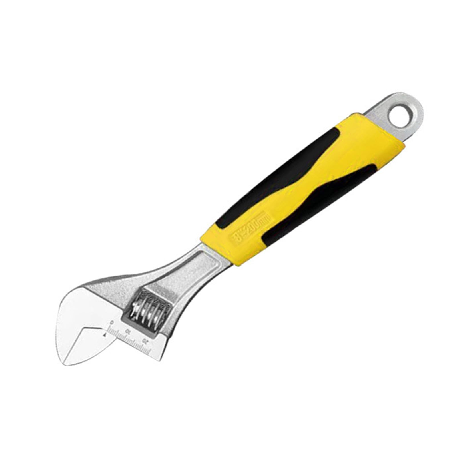 Sturdy Adjustable Wrenches with Hanging Hole and Nonslip Handle Produced for Easy Storage and Operations Adjustable Wrenches