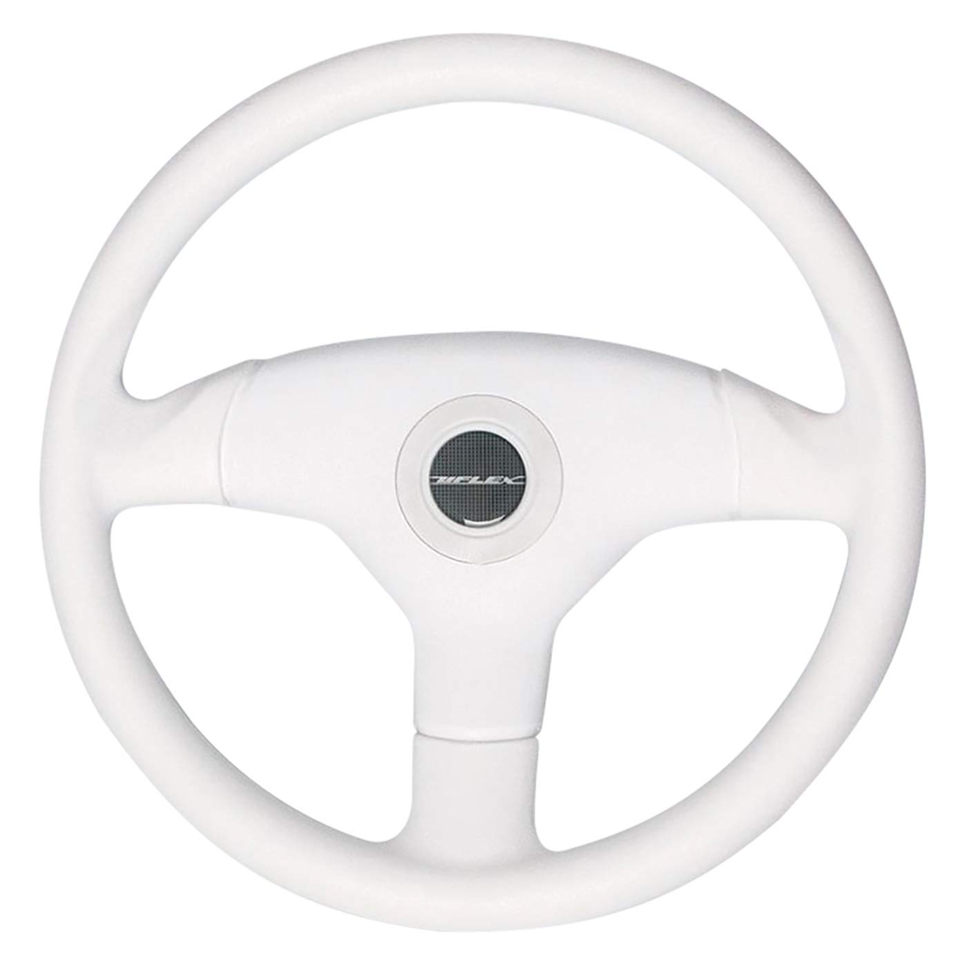 Uflex V60W White 3 Spoke PVC Grip Antigua