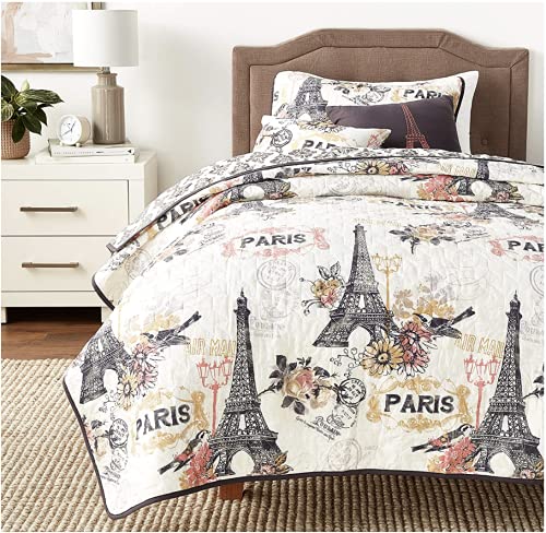 Franco Textiles Parisian Chic Reversible Comforter Set