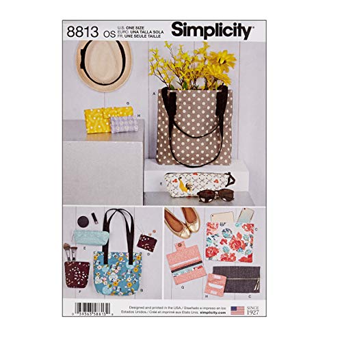 Simply Creative Group Simplicity 8813 Bags & Small Accessories OS (One Size) Multi