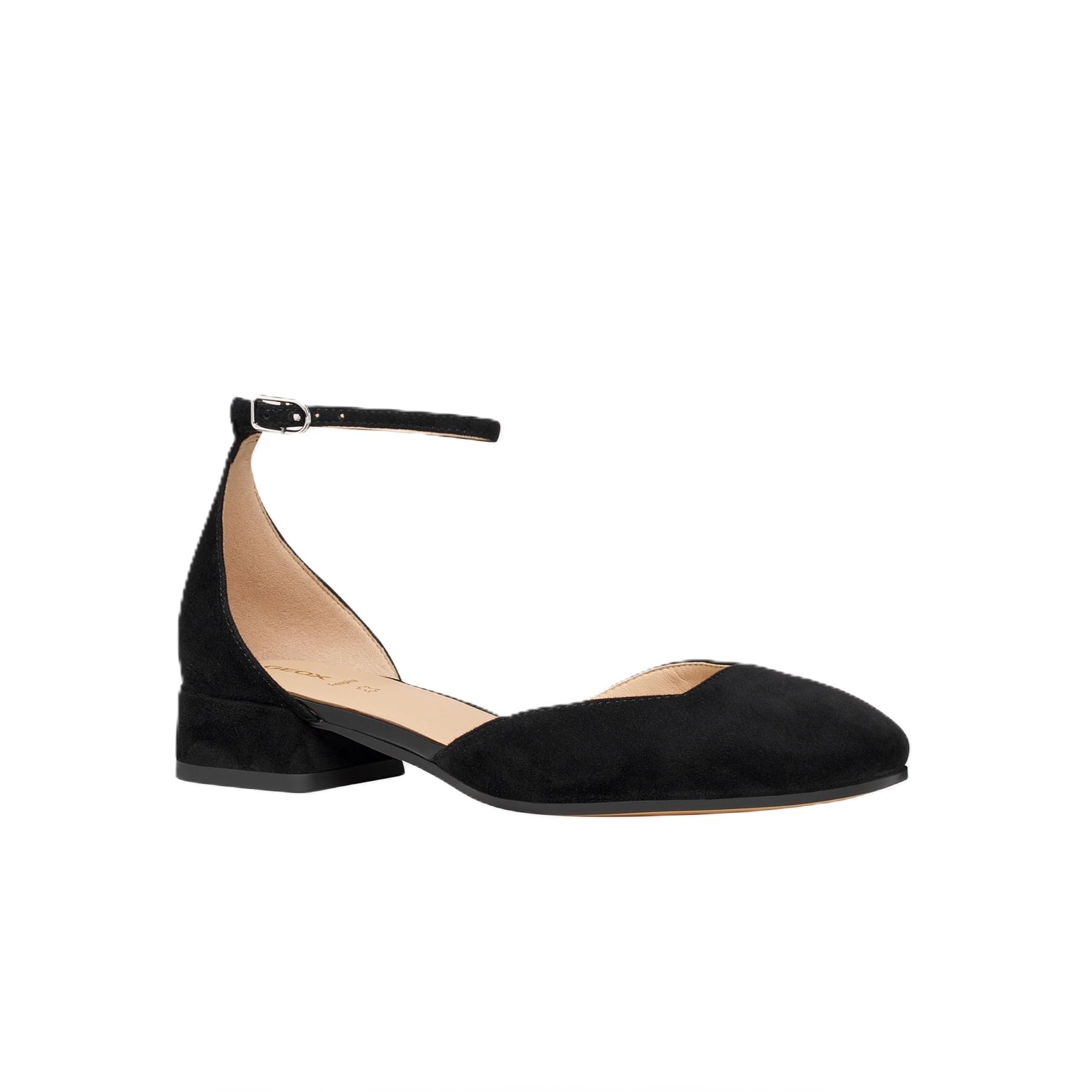 Geox dhyalma Donna Decollette Tacco Basso Nero - D651NA00021C9999