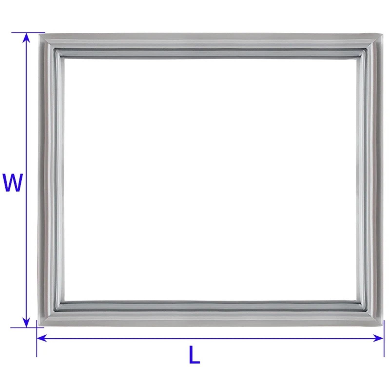 Junta De Puerta De Refrigerador De 4M,Sello Magnético De Silicona,Burlete De Puerta De Refrigerador,Piezas De Repuesto