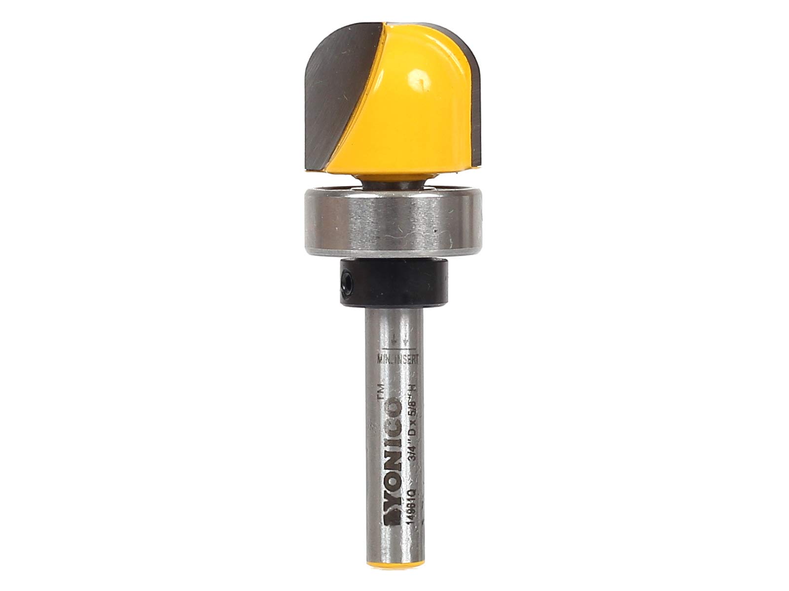 Yonico Grain/Silver 14961Q 3/4-Inch Diameter Bowl & Tray Template Router Bit 1/4-Inch Shank