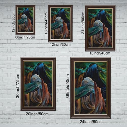 Tableau forêt Emily Carr 30x45cm pour raviver un mur blanc vide - 2
