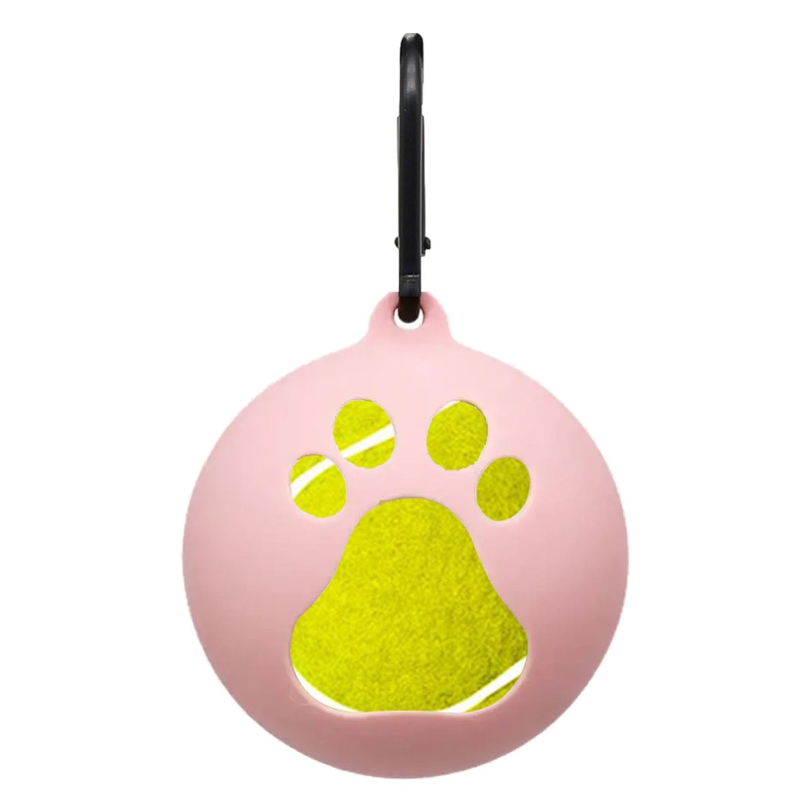 Dog Toy Ball Holder - Silicone Tennis Ball Bag,Hand Dog Attachment, Portable Pet Toys for Dog, Puppy, Outdoor — image 1