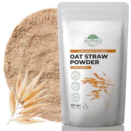 Image of 4 oz. Oatstraw Powder Oat Straw Powder (Avena Sativa L.) - 113g Oat Straw Paja De Avena
