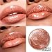 FOCALLURE High Shine Glitter Lip Gloss,Hydrates and Soothes Lips for a Gorgeous,Delivers a Non-sticky Glossy finish,Long-lasting Shine & Fuller-looking Lip Makeup,NU01 JOANNE
