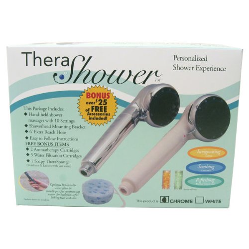 Thera Shower Personalized Shower Experience (Bonus Pack, $25 Free Accessories)