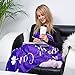Loving Hue Chemo Care Package, Cancer Care Gifts for Women with Blanket, Socks, Journal, Tumbler (Purple)