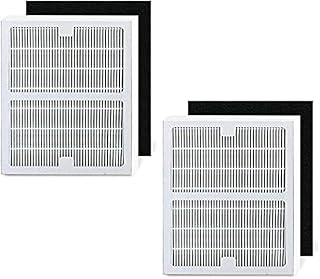 I clean Replacement Idylis Filters B,2 HEPA Filters&2 Carbon Filters set Compatible with Idylis AC-2125, AC-2126, IAP-10-125, IAPC-40-140, IAP-10-150, IAP-10-050, Model # IA