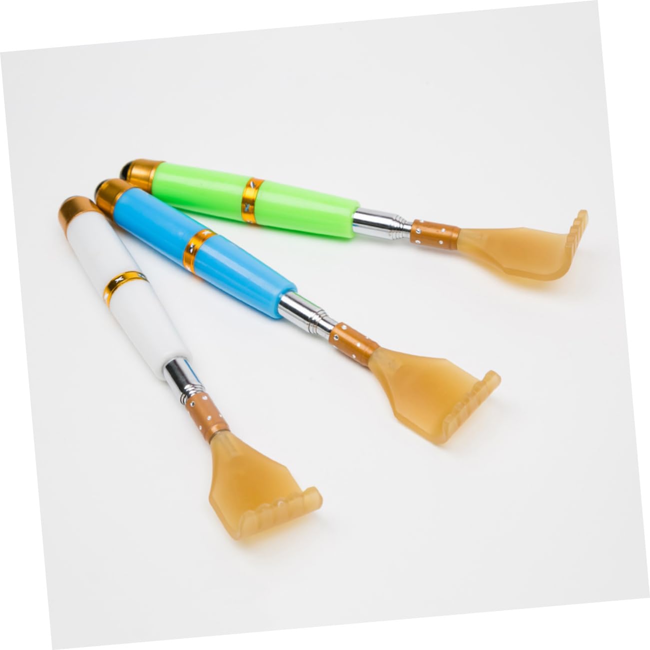 3 Rascadores De Espalda Con Imán Telescópicos Y Extensibles De Acero Inoxidable Herramienta De Salud.