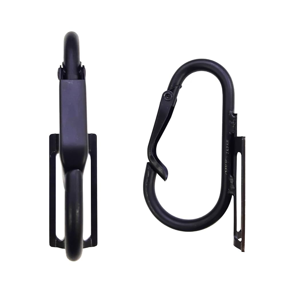 Amazon | MKK カラビナ(大) 真黒 SB-10 | 工具差し