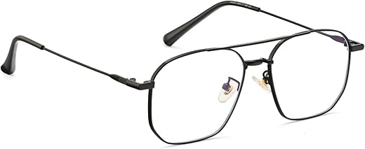 ROYAL SON Square Computer Spectacles Glasses Eye Protection for Men Women Stylish