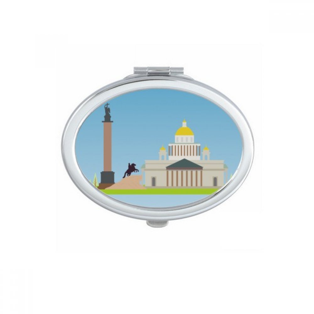 Miroir de maquillage compact résistant pour éviter les miroirs cassés en voyage
