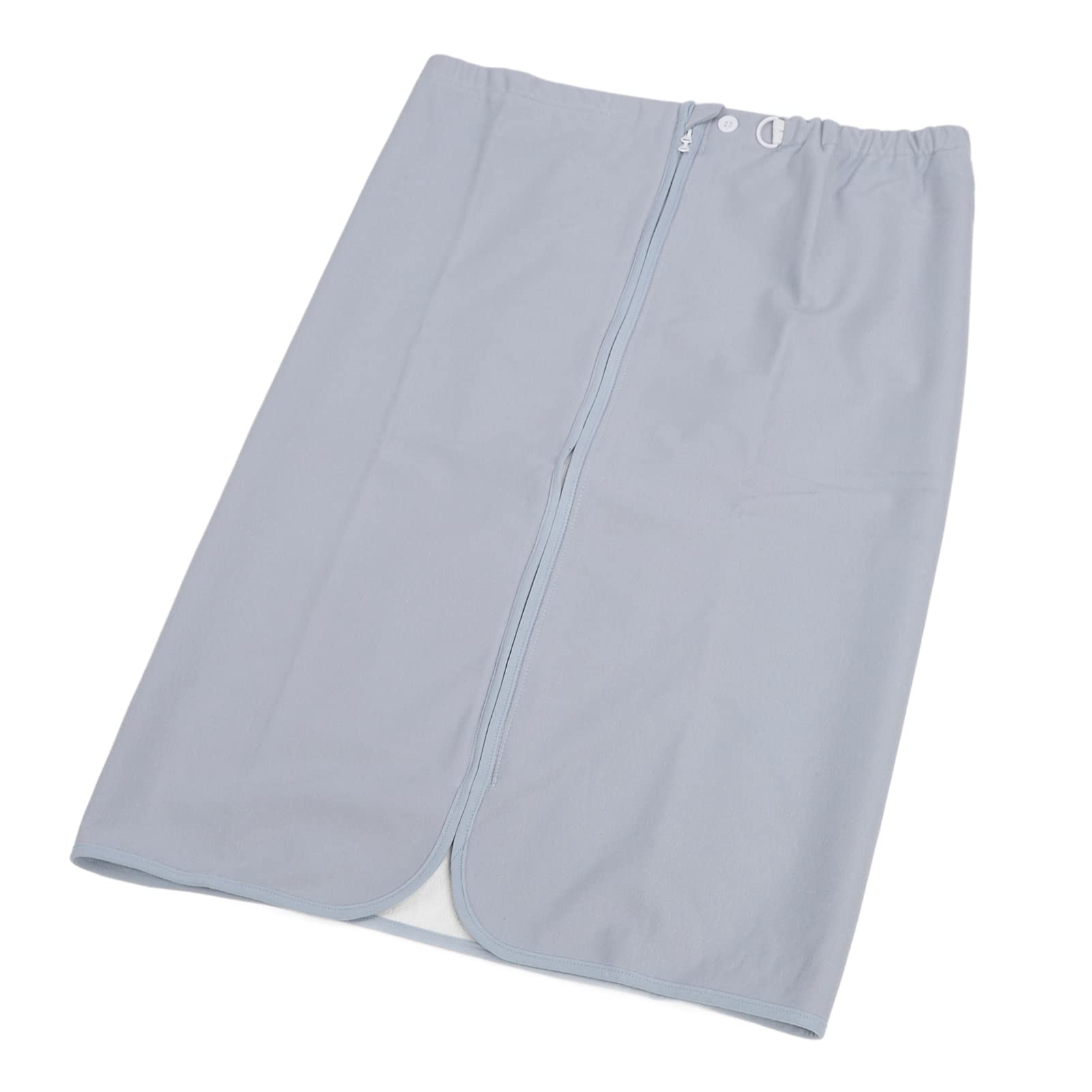 Gonna per Pannolini per Adulti, Materasso per Incontinenza Indossabile Assorbente Impermeabile Riutilizzabile con Cerniera in Cotone per la Casa (L)