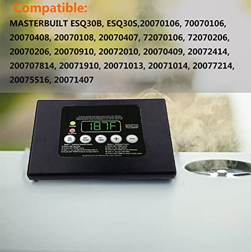 Digital Control Panel For Masterbuilt, With Led Digital Display, Compatible With Masterbuilt Esq30B, Esq30S, 20070106 And Other Smoker Grill Models，Part Number：990050048 #TOP2