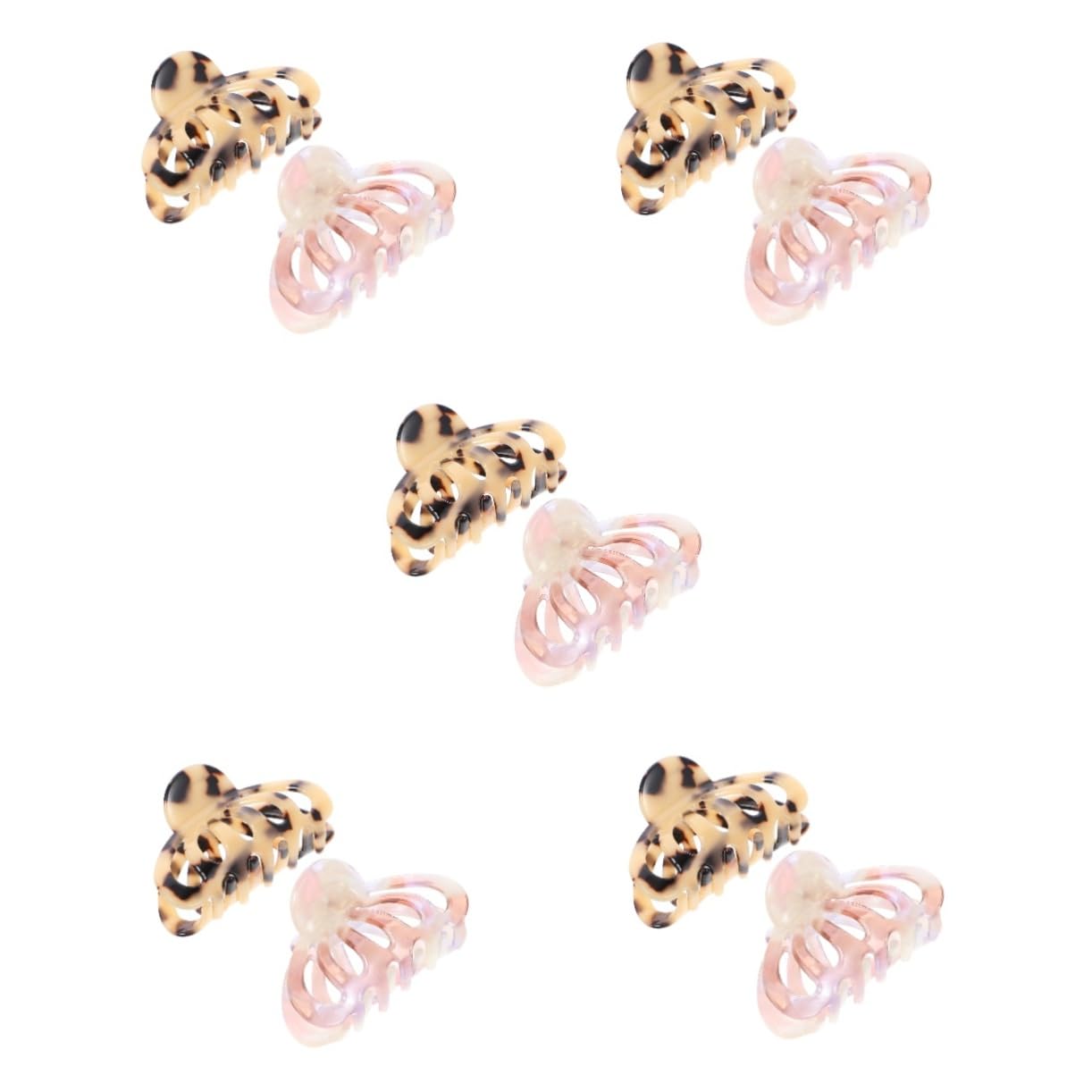 Housoutil 10stücke Haarspangen Für Damen Einfache Clips Für Haarstyling Für Alltag Und Besondere Anlässe Langlebig Und Robust Und Schildpatt