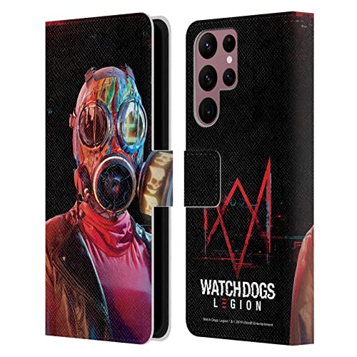 Housse cuir Samsung S22 Ultra 5G Watch Dogs Legion Alpha2zero