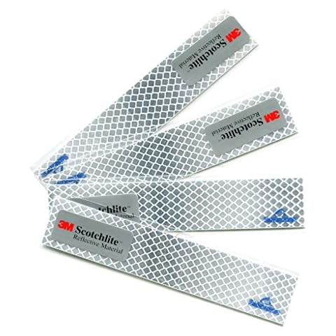 Salzmann 3M Diamond Grade Stickers - Waterproof, All-Weather Reflective Stickers - Made with 3M Scotchlite Cover