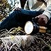 Flashlights High Lumens, 10000+ Lumens Spotlight Flashlights, IPX5 Waterproof Flashlight, Rechargeable Spotlight with Shoulder Strap for Camping Hunting Emergencies Outdoor (Gold)