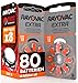 Produktbild 80 Batterien für Hörgeräte Rayovac Extra 13. - 10 Blister à 8 Batterien