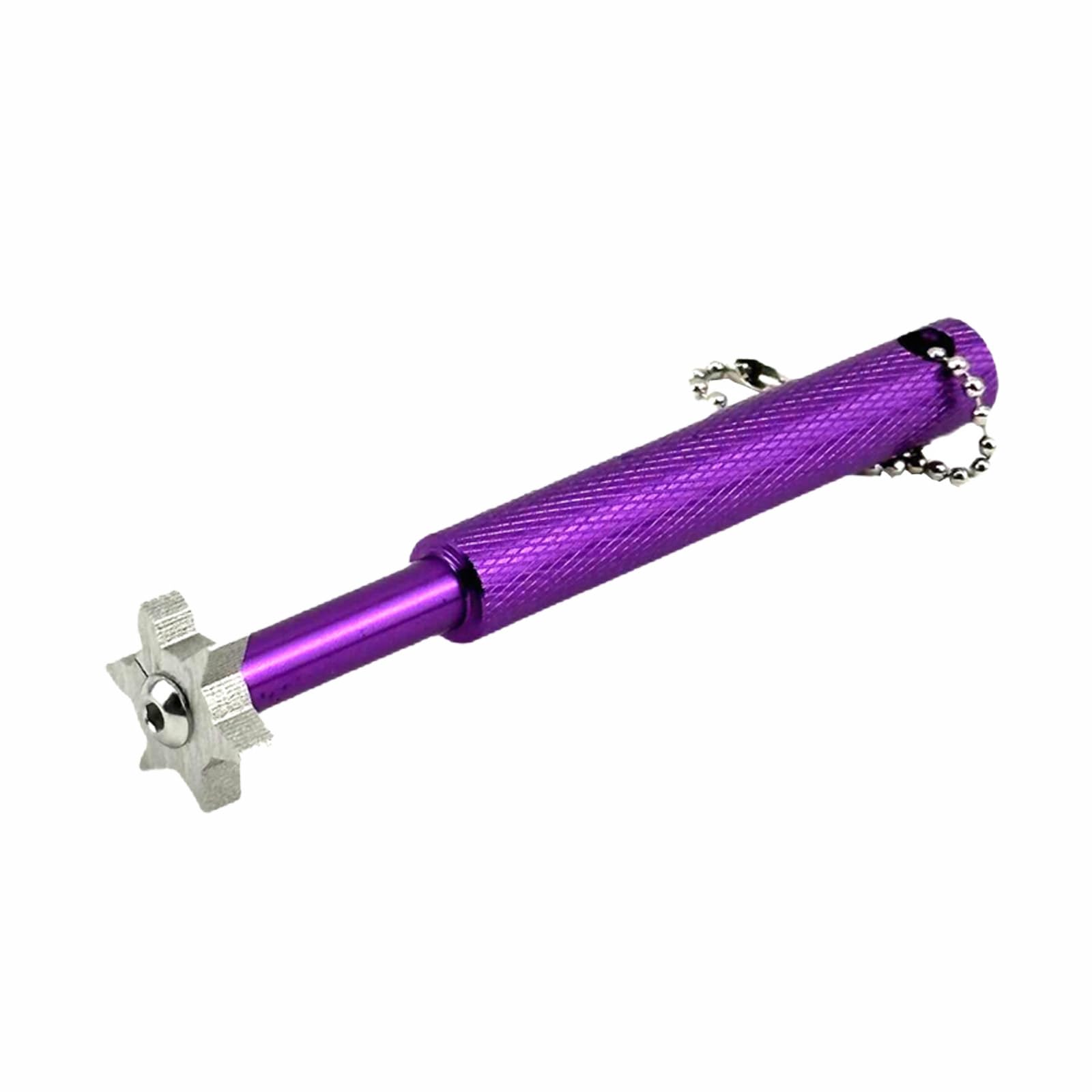 Golf Club Groove Sharpener Tool, Groove Sharpener With 6 Heads, Durable Golf Accessories For Men And Women Utility Clubs Re-Grooving Cleaning (PE)