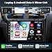 Car Radio Stereo for Volvo S80 2004 2005 2006 2007 2008, 9''Touch Screen Car Radio with Wireless Carplay Android Auto,4+64GB Wireless Carplay Radio GPS Bluetooth FM WiFi Backup Camera MIC