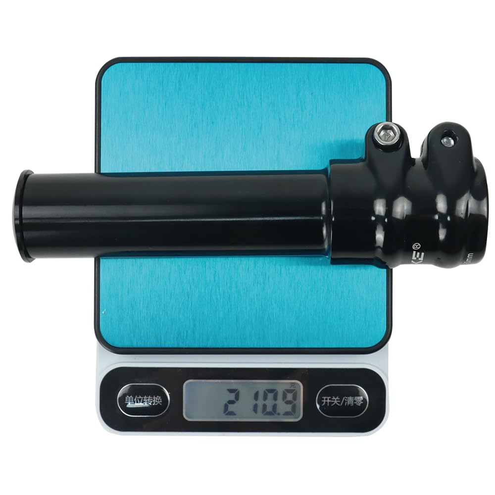 CYSKY Prolunga Manubrio Bici 1-1/8", 120mm/150mm/180mm MTB Attacco Manubrio Riser, Forgiatura 3D Stelo Estensione per Mountainbike, Bici da Strada