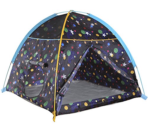 Pacific Play Tents 41200 Kids Galaxy Dome Tent w/Glow in the Dark Stars
