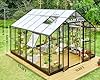 AMERLIFE 12x13.5x9 FT Hybrid Polycarbonate Greenhouse with Quick Connector Fast Assembly Clear Panels, Walk-in Large Aluminum Greenhouses for Outdoors, Swing 2 Doors 4 Vents, Black #1