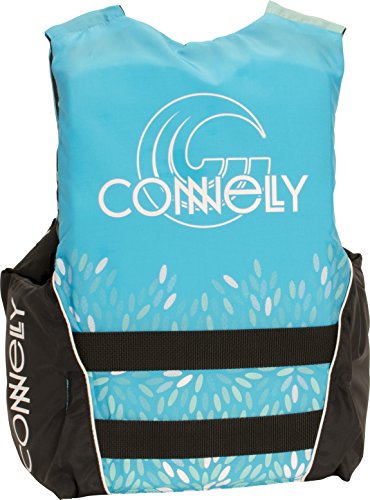 CWB Connelly Womens Nylon Life Water Vest Slimming Safe Jacket, Blue, Large
