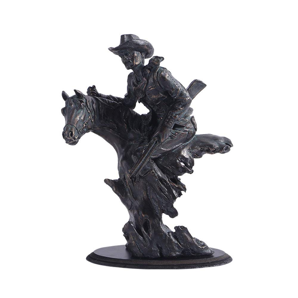 Petite statue cowboy pour rompre la monotonie de votre étagère