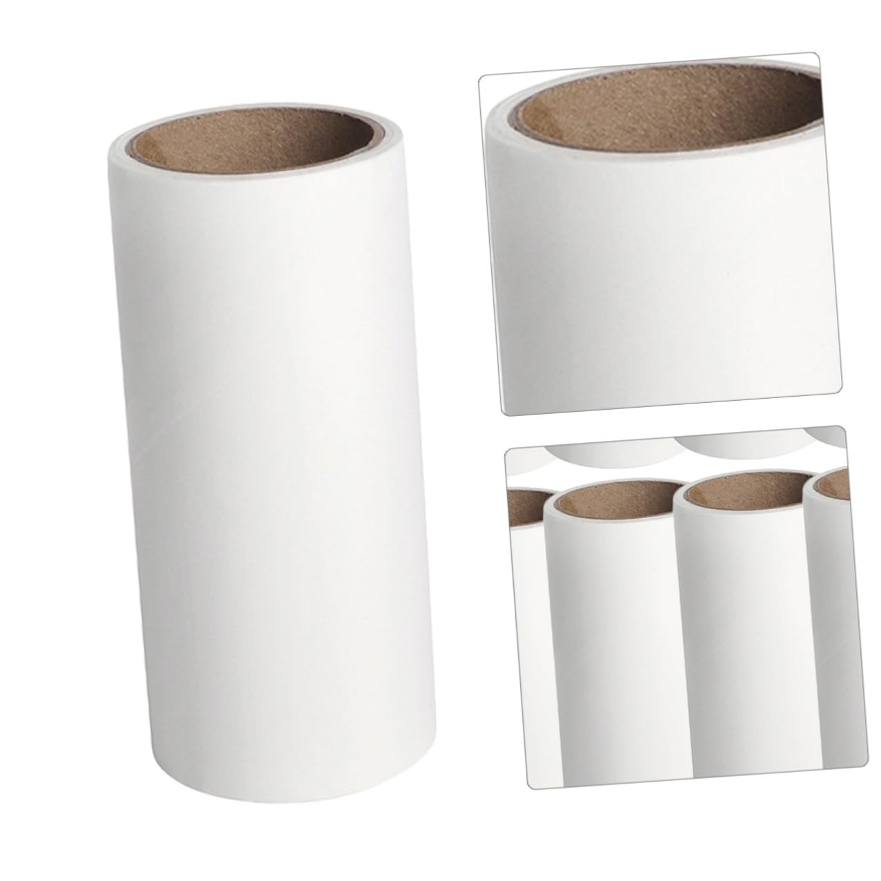 Didiseaon 12 Piezas Papel Adhesivo Removedor De Piel Conveniente Alfombra Rodillo De Pelusa De Gato Accesorios De Limpieza Quitapelusas Ropa De Gatito Bigudí Mascota Cinta Adhesiva Viajar
