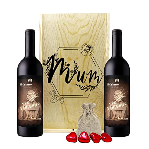 Personalised 19 Crimes Luxury Red Wine