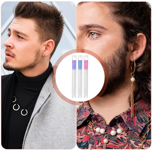 120 peças de limpeza de orifícios, linha de limpeza de piercing, limpador descartável para cuidados